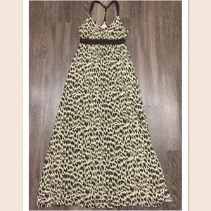 Floor length flowy maxi dress